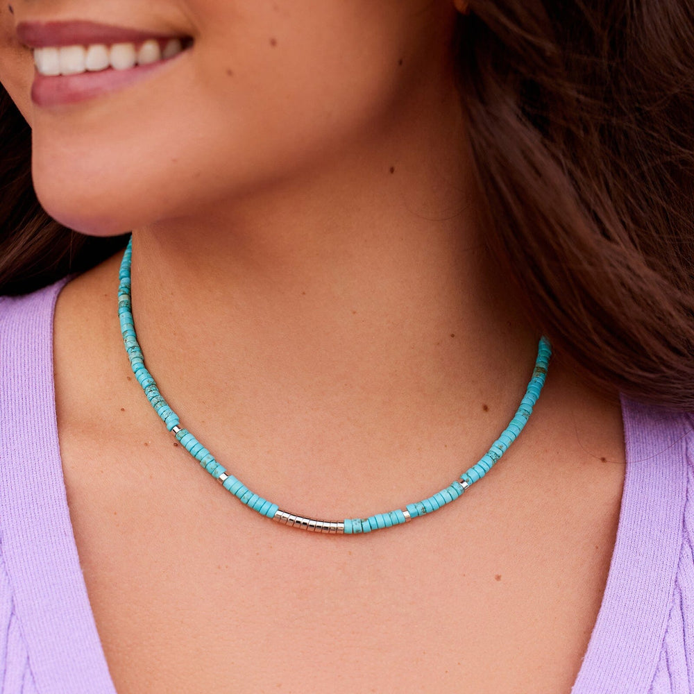 Turquoise Bead Choker 2