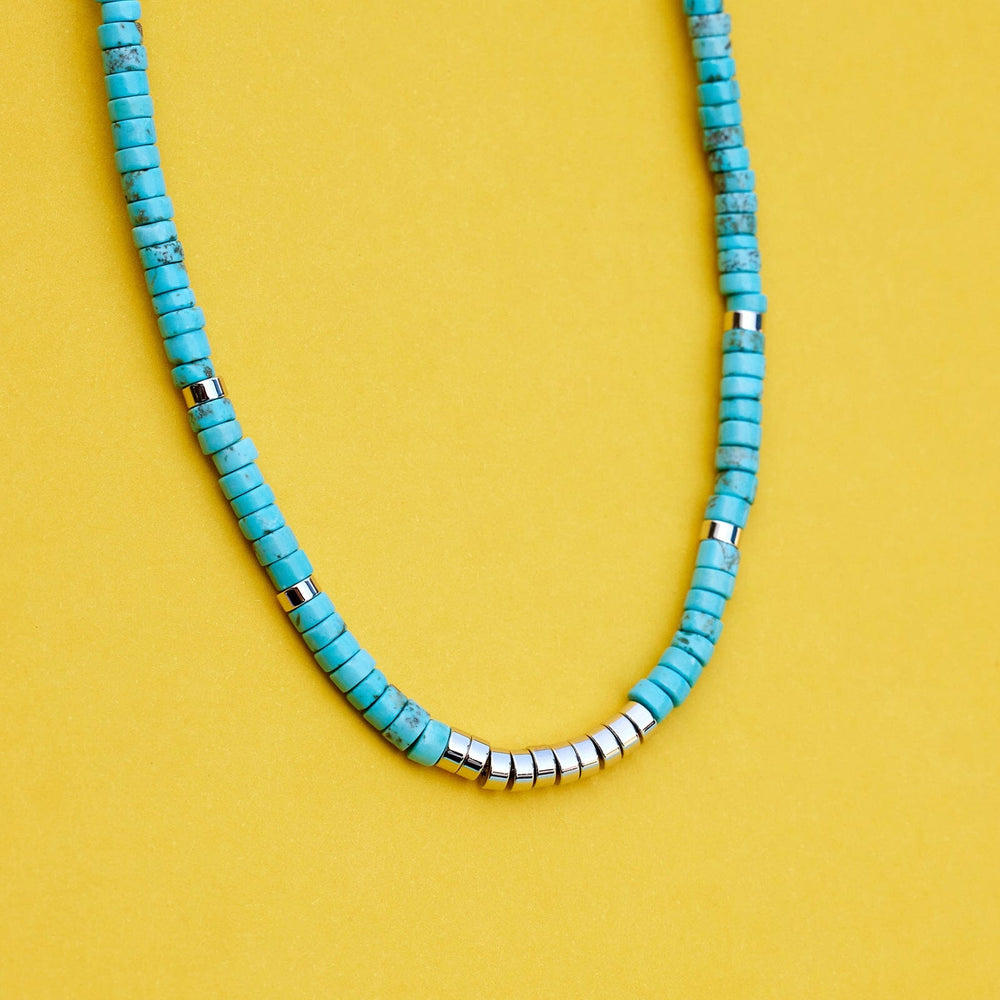 Turquoise Bead Choker 4