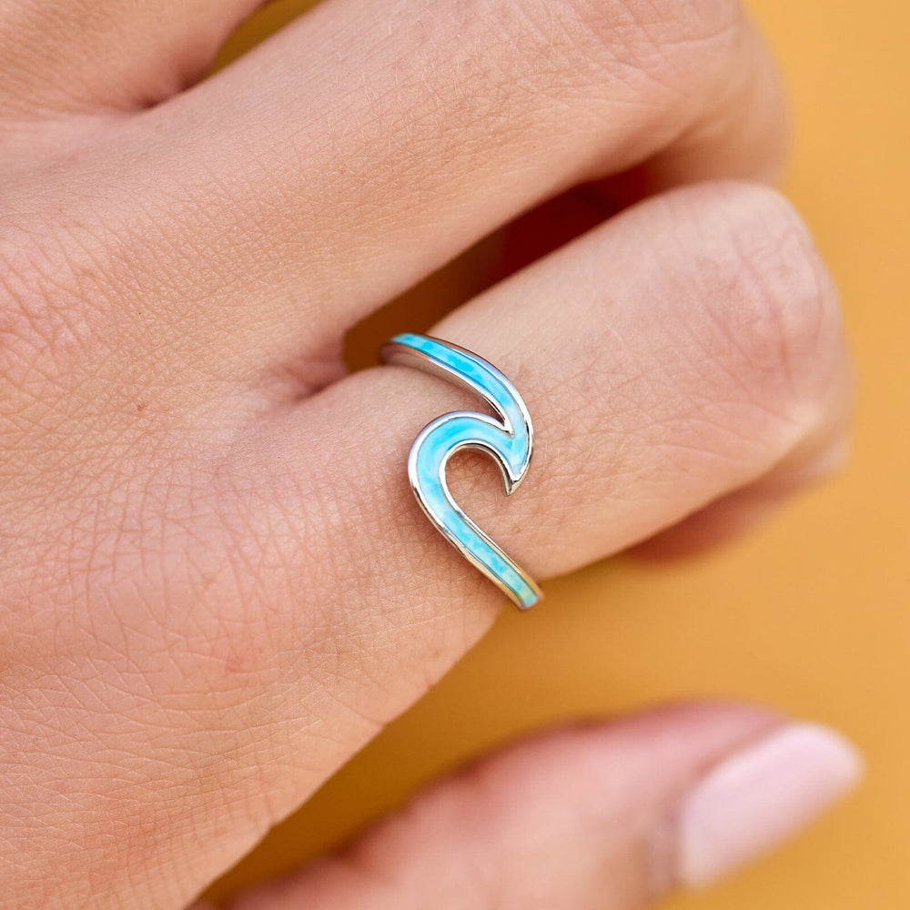 Tie Dye Wave Ring 3