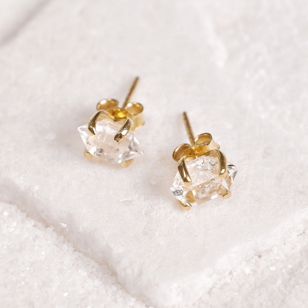 Herkimer Stud Earrings 1