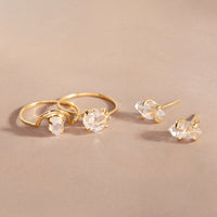 Herkimer Stud Earrings Gallery Thumbnail