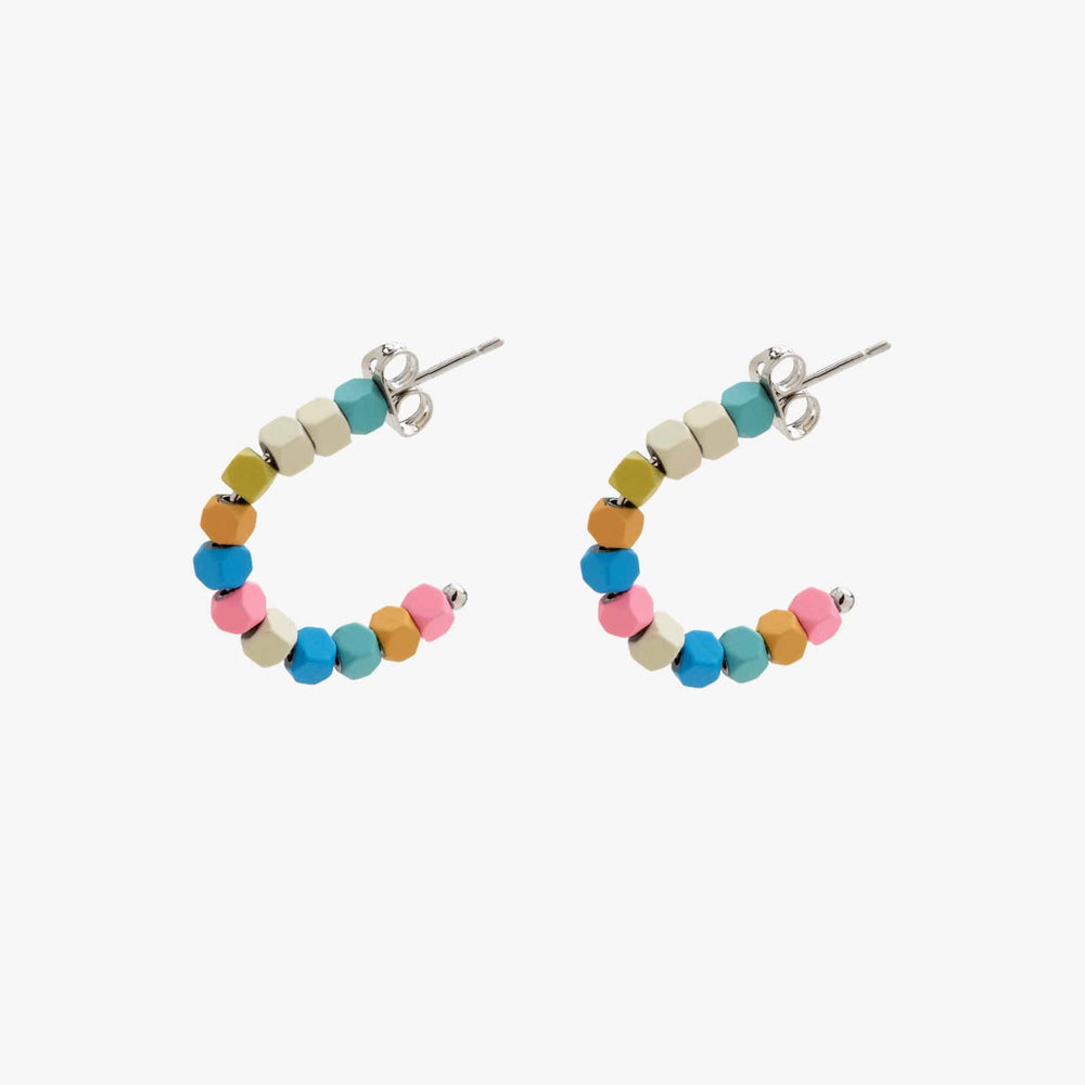 Bahama Bead Hoop Earrings 1