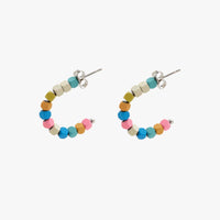 Bahama Bead Hoop Earrings Gallery Thumbnail