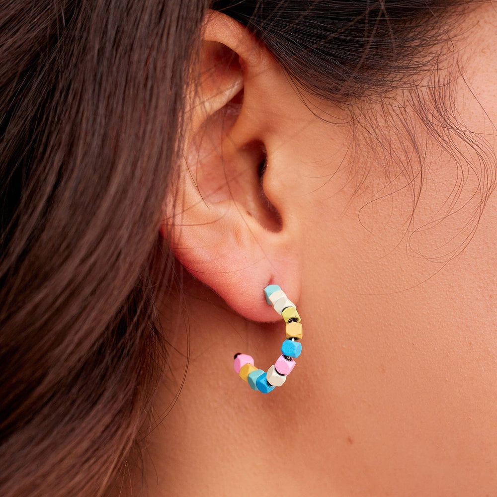 Bahama Bead Hoop Earrings 2