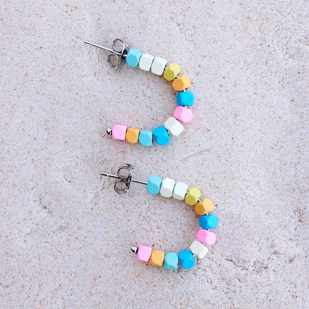 Bahama Bead Hoop Earrings 4