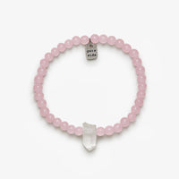 Rose Quartz Intention Stretch Bracelet Gallery Thumbnail