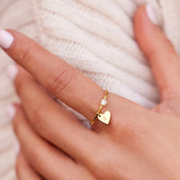 Engravable Heart Ring Gallery Thumbnail