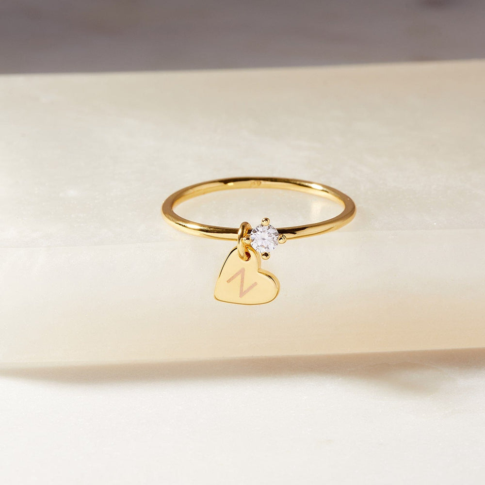 Engravable Heart Ring 5