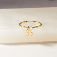 Engravable Heart Ring Gallery Thumbnail