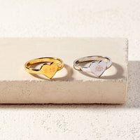 Engravable One Heart Ring Gallery Thumbnail