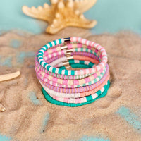 Spring Break Stretch Bracelet Set of 8 Gallery Thumbnail