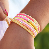 Warm Breeze Stretch Bracelet Set of 8 Gallery Thumbnail