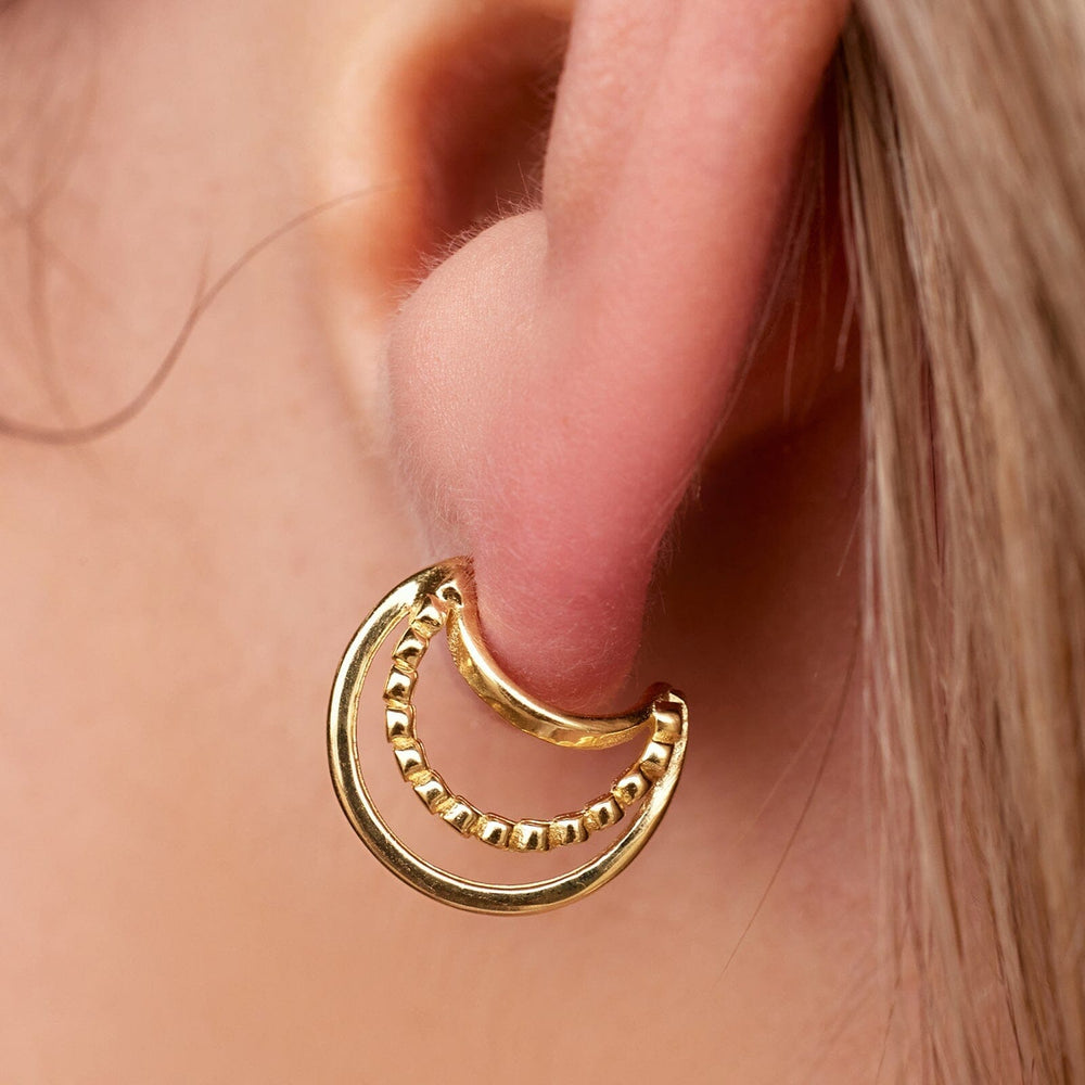 Triple Hoop Earrings 3