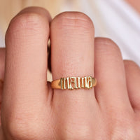 Mama Demi-Fine Ring Gallery Thumbnail