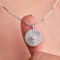 Protective Eye Pendant Necklace Gallery Thumbnail