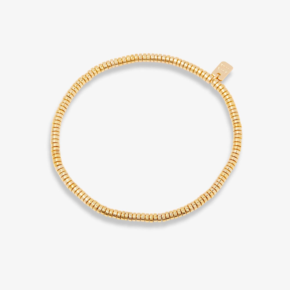 Harper Disc Bead Stretch Bracelet 1