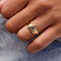 Protection Mood Signet Ring Gallery Thumbnail