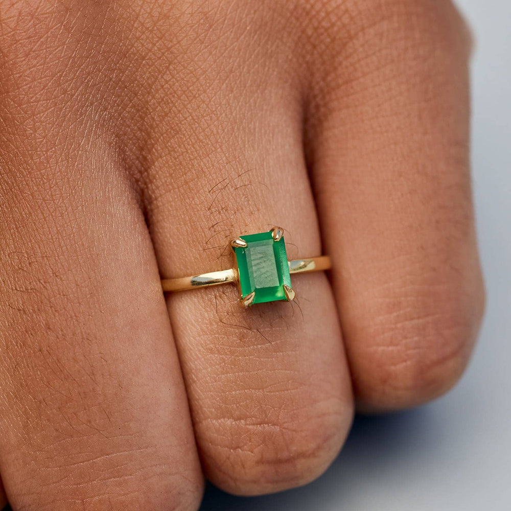 Emerald Statement Ring 3