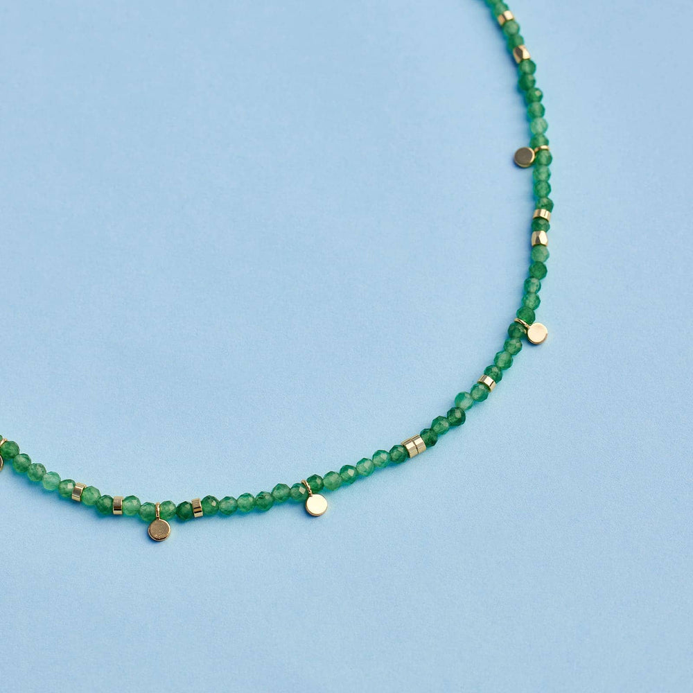 Jade Beaded Choker 2