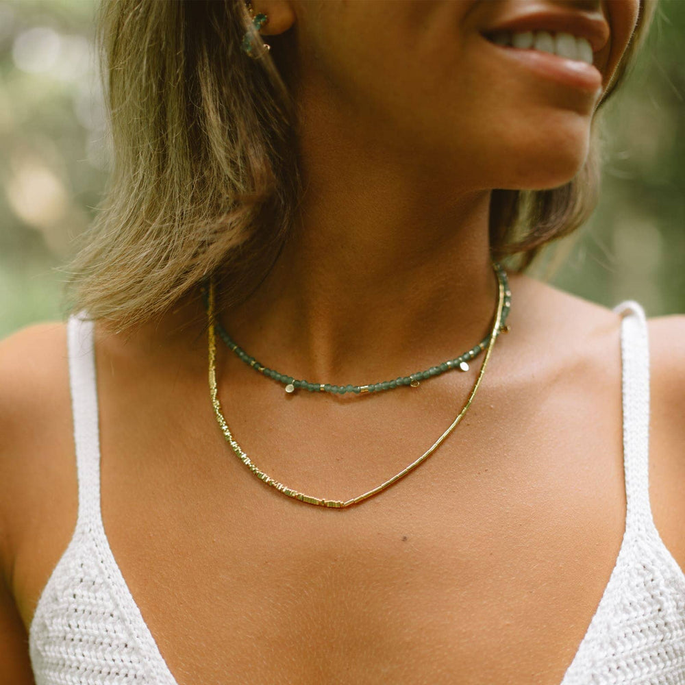 Jade Beaded Choker 5