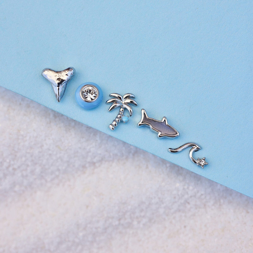 Shark Week Mixed Stud Earring Pack 2