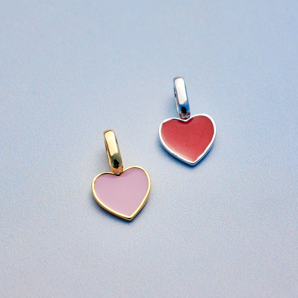 Harper Enamel Heart Charm 6