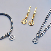 Harper Peace Sign Charm Gallery Thumbnail