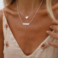 Demi-Fine Engravable Bar Necklace Gallery Thumbnail