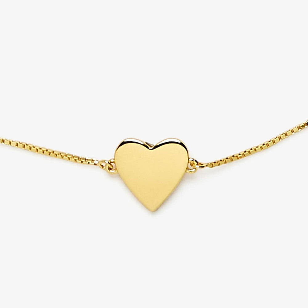 Demi-Fine Engravable Heart Choker 1