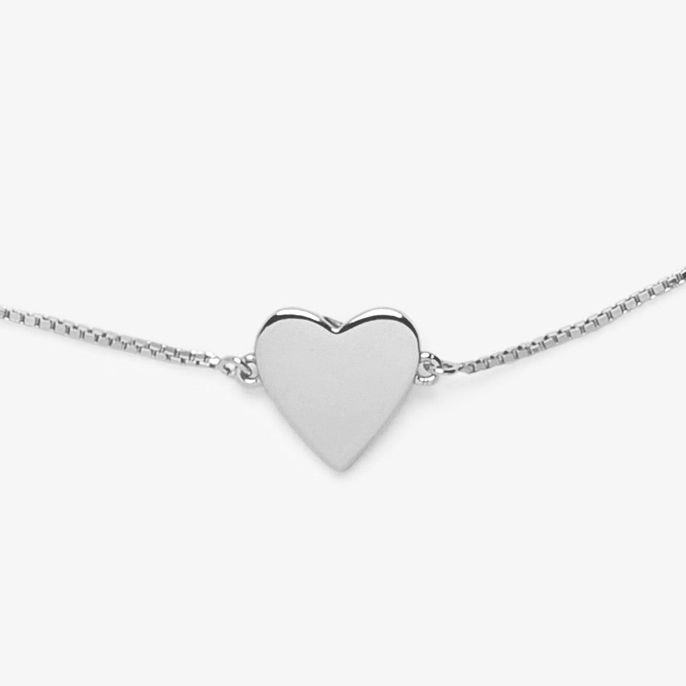 Demi-Fine Engravable Heart Choker 2