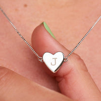 Demi-Fine Engravable Heart Choker Gallery Thumbnail