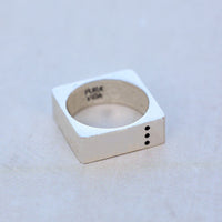 Men's Motivation Signet Ring Gallery Thumbnail