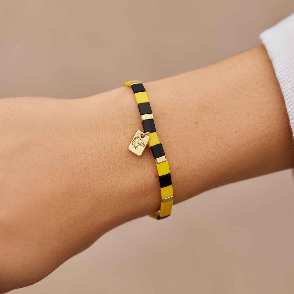 Hufflepuff™ Tile Bead Stretch Bracelet 2