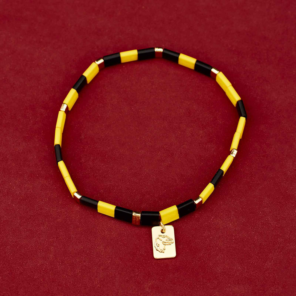 Hufflepuff™ Tile Bead Stretch Bracelet 3