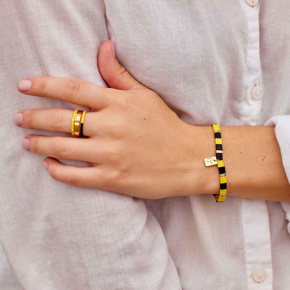 Hufflepuff™ Tile Bead Stretch Bracelet 8