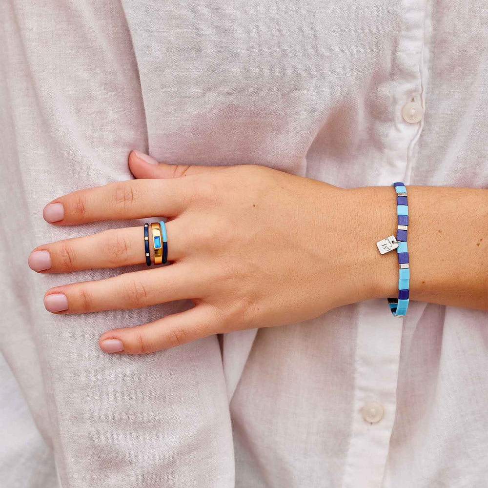 Ravenclaw™ Tile Bead Stretch Bracelet 7