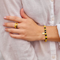 Hufflepuff™ 3 Ring Stack Gallery Thumbnail