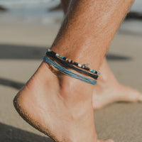 Men's Onyx Anklet Gallery Thumbnail