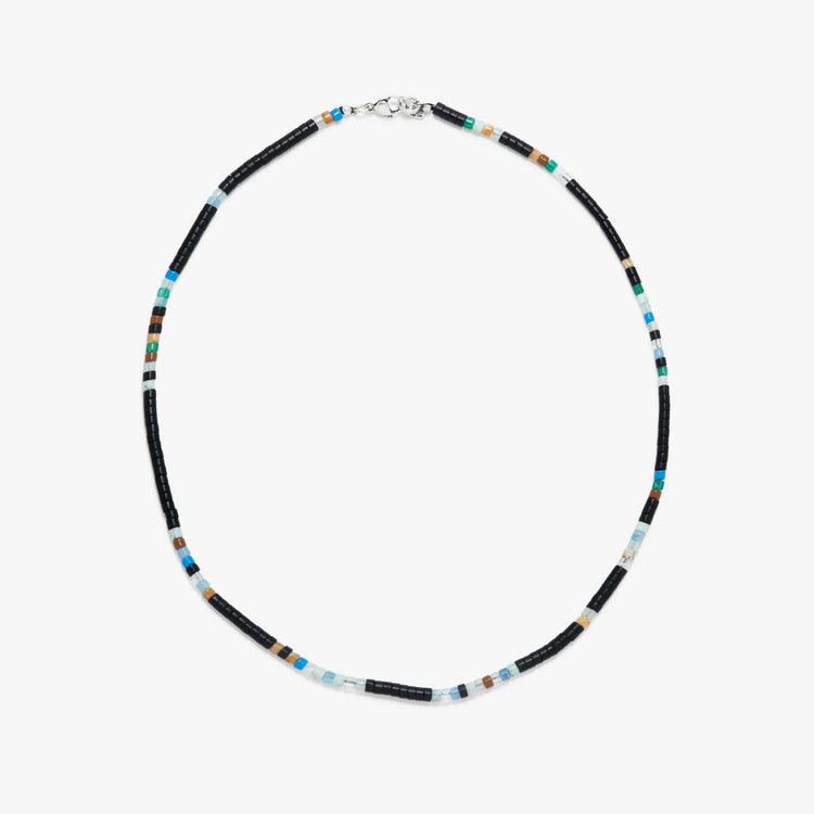 Men's Mixed Seed Bead Necklace