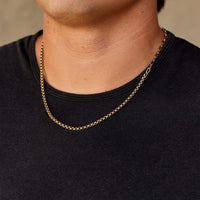 Men's Rolo Chain Necklace Gallery Thumbnail