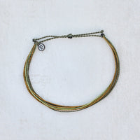 Men's Olive Anklet Gallery Thumbnail