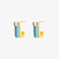 Meridian Huggie Earrings Gallery Thumbnail