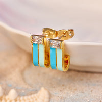 Meridian Huggie Earrings Gallery Thumbnail