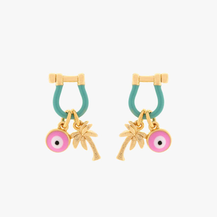 Bonne Chance Charm Earrings