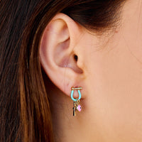 Bonne Chance Charm Earrings Gallery Thumbnail