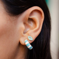 Cerulean Stud Earrings Gallery Thumbnail