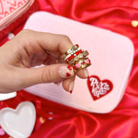 Enamel Heart Ring Gallery Thumbnail