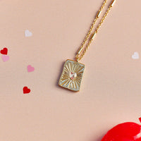 Heart Burst Pendant Necklace Gallery Thumbnail