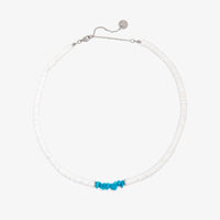 Puka Shell & Turquoise Chip Choker Gallery Thumbnail