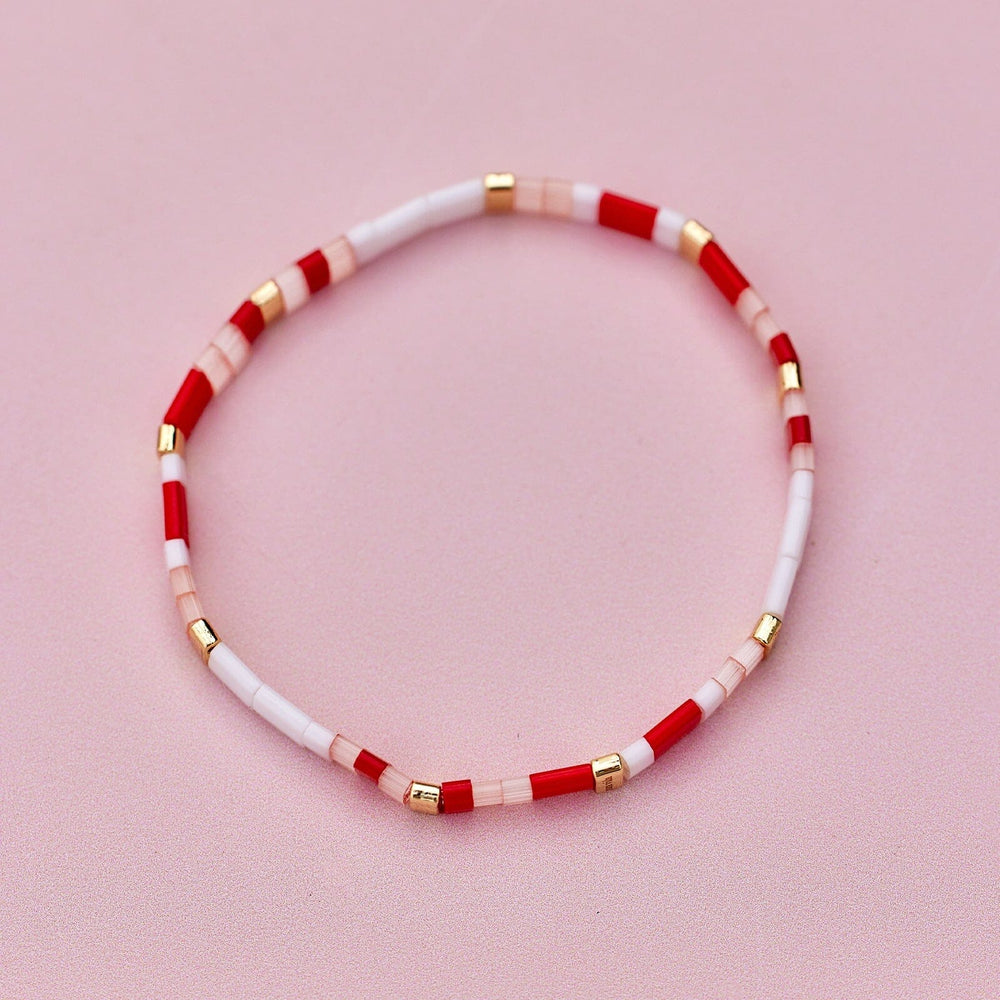 Cuteness Tile Bead Stretch Bracelet 2